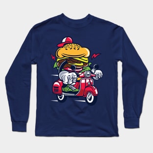 The Scooter Burger Long Sleeve T-Shirt